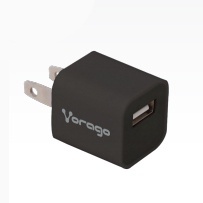 Vorago Cargador para Pared AU-105, 5V, 1x USB 2.0, Negro 