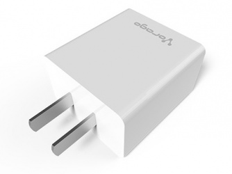 Vorago Cargador para Pared AU-106 V2, 5V, 2x USB 2.0, Blanco 