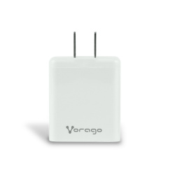 Vorago Cargador de Pared AU-350, 20W, 1x USB-A/1x USB-C, Blanco 