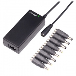 Vorago Adaptador de Corriente Universal AU-400, 100-240V, Negro 