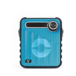 Vorago Bocina Portátil BSP-200, Bluetooth, Inalámbrico, 5W RMS, USB 2.0, Azul 