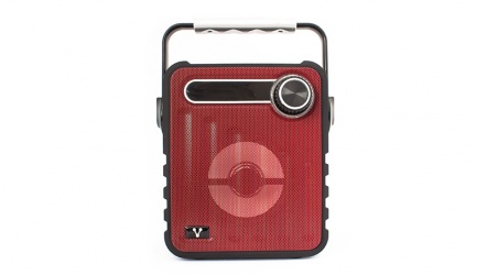 Vorago Bocina Portátil BSP-200, Bluetooth, Inalámbrico, 5W RMS, USB 2.0, Rojo 
