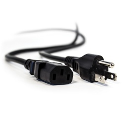 Vorago Cable de Poder CAB-122, 1.5 Metros, Negro ― ¡Compra más de $500 en productos de la marca y participa por una Laptop ALPHA PLUS! 