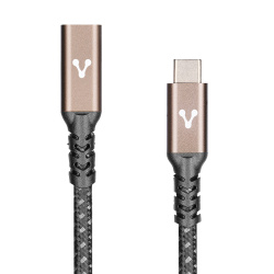 Vorago Cable USB-C Macho - USB-C Hembra, 1 Metro  
