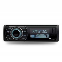 Vorago Autoestéreo CAR-300, 45 W, Bluetooth/USB/AUX, Negro 