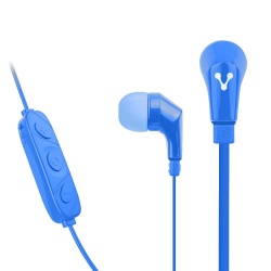 Vorago Audífonos Intrauriculares con Micrófono 103, Inalámbrico, Bluetooth, Azul ― ¡Compra más de $500 en productos de la marca y participa por una Laptop ALPHA PLUS! 