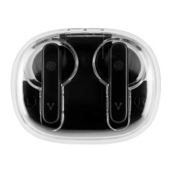 Vorago Audífonos Intrauriculares con Micrófono ESB-401, Inalámbrico, Bluetooth, Negro 