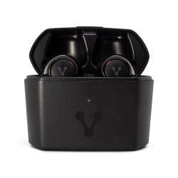 Vorago Audífonos Intrauriculares con Micrófono ESB-600 PLUS, Inalámbrico, Bluetooth, Negro 
