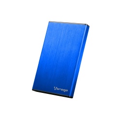 Vorago Gabinete de Disco Duro HDD-102, 2.5'', 2TB, SATA - USB 2.0, Azul 
