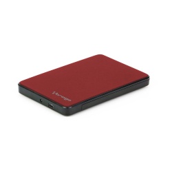 Vorago Gabinete de Disco Duro HDD-102, 2.5'', 2TB, SATA - USB 2.0, Rojo 
