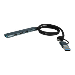 Vorago Hub USB-C - USB-A 2.0, USB-A 3.0, 5 Gbit/s  