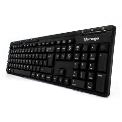 Teclado Vorago KB-202, Alámbrico, USB, Negro (Español) ― ¡Compra más de $500 en productos de la marca y participa por una Laptop ALPHA PLUS! 