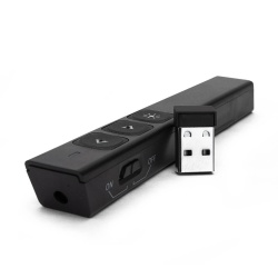 Vorago Presentador Láser LASP-300-V3, USB 2.0, Negro 