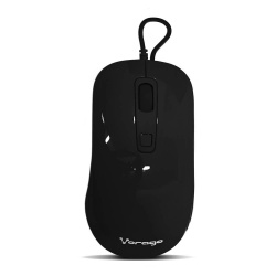 Mouse Ergonómico Vorago Óptico MO-102, Alámbrico, USB, 1600DPI, Negro ― ¡Compra más de $500 en productos de la marca y participa por una Laptop ALPHA PLUS! 