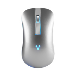 Mouse Vorago MO-305 Slim, Inalámbrico, Óptico, 1.600DPI, RF Inalámbrico, Plata 