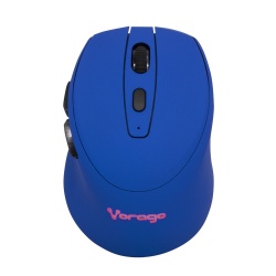 Mouse Vorago Óptico MO-306, Inalámbrico, USB, 2400DPI, Azul 