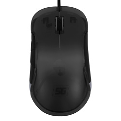 Mouse Gamer Ergonómico Vorago MO-505, Alámbrico, Óptico, 3.200DPI, USB-A, Negro 