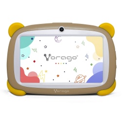 Tablet Vorago para Niños PAD 7 KIDS 7'', 16GB, 1024 x 600 Pixeles,  Android 9.0, Bluetooth 4.2, Café 