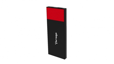 Cargador Portátil Vorago Power Bank PB-200, 3800mAh, Negro/Rojo 