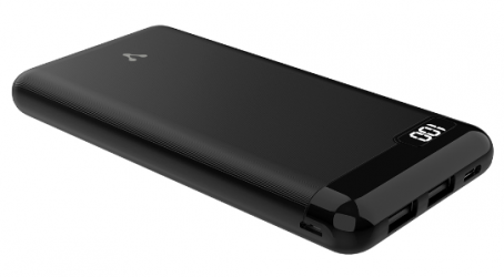 Cargador Portátil Vorago Power Bank PB-450-BK, 10.000mAh, Negro  