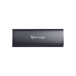 Vorago Gabinete de SSD SDD-400 Enclosure M.2 400, USB-C, Negro 