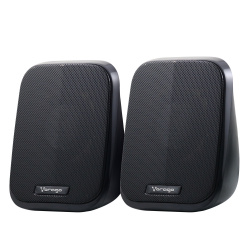 Vorago Bocina SPK-107, Alámbrico, 3W RMS, USB, Negro 