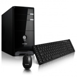 Computadora Kit Vorago VOLT I3 3220-8-5, Intel Core i3-3220 3.30GHz, 4GB, 500GB, Windows 8 Pro + Teclado/Mouse 
