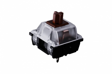 VSG Teclado Mecánico/Óptico SWCH-REG-BRW para Teclado Mecánico,, ABS 1 Pieza, Café 