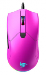 Mouse Gamer VSG Óptico Aurora, Alámbrico, USB, 7200DPI, Magenta 