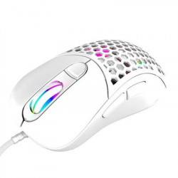 Mouse Gamer VSG Óptico Aquila Air, Alambrico, USB-A, 16000DPI, Blanco Mate 
