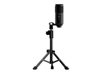 VSG Micrófono Profesional Omkara, Alámbrico, Negro, con Tripie 