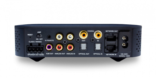 VSSL Extensor de Audio A.1X, 2 Zonas, 50W, Wi-Fi, Bluetooth, con Chromecast y Google Assistant ― incluye 2 Bocinas TruAudio G72 