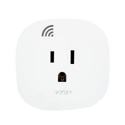 VTA Smart Plug 84624, Wi-Fi, 1 Conector, 1200W, 10A, Blanco 