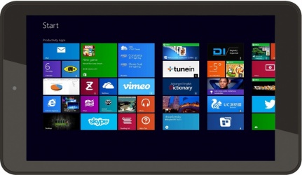 Tablet Vulcan Omega 8.9'', 16GB, 1024 x 600 Pixeles, Windows 8.1, Bluetooth 4.0, WLAN, Negro 