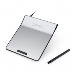 Tableta Gráfica Wacom Bamboo Pad USB, Alámbrico, Plata/Negro 