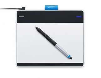 Tableta Gráfica Wacom Intuos Pen & Touch Small, 152 x 95mm, Alámbrico, USB, Negro/Plata 