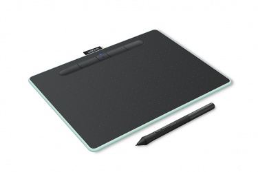 Tableta Gráfica Wacom Intuos M 216 x 135mm, Alámbrico/Inalámbrico, USB/Bluetooth, Negro/Aqua 