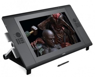 Tableta Gráfica Wacom Cintiq 24HD Touch 24'', Alámbrico, Negro 