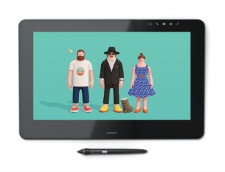 Tableta Gráfica Wacom Cintiq Pro 16, 345 x 194mm, Inalámbrico, Negro 