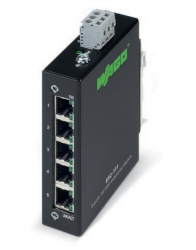 Switch Wago Fast Ethernet 852-111, 5 Puertos 10/100Mbps, 2000 Entradas 