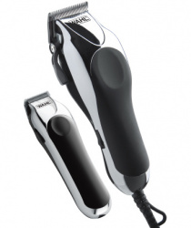 Wahl Cortadora de Cabello Chrome Pro, 25 Piezas, Negro/Plata 