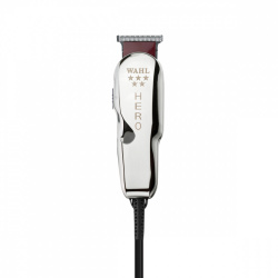 Wahl Recortadora Hero Corded, 3 Peines, Cromo 