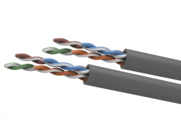 WAM Bobina de Cable Cat5e UTP, 305 Metros, Gris 