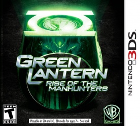 Warner Bros Green Lantern: Rise Of The Manhunters, Nintendo 3DS 