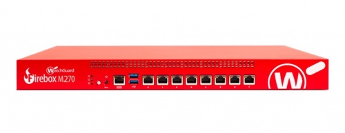 WatchGuard Router con Firewall Firebox M270 Total Security, 4900Mbit/s, 8x RJ-45 