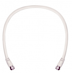 Weboost Cable Coaxial F Macho - Tipo F Macho, 60cm, Blanco 