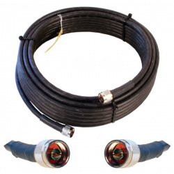 Weboost Cable Coaxial Wilson-400 N Macho - N Macho, 15.24 Metros, Negro 