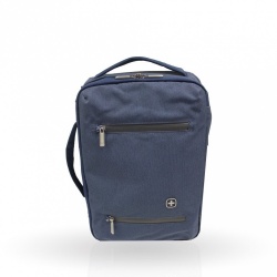 Wenger/SwissGear Mochila de Poliéster City Rock para Laptop 16'', Azul 