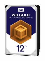Disco Duro para Servidor Western Digital WD Gold 3.5'', 12TB, SATA III, 6 Gbit/s, 7200RPM, 256MB Cache 