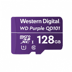 Memoria Flash WD WD Purple QD101, 128GB MicroSDXC UHS Clase 10  